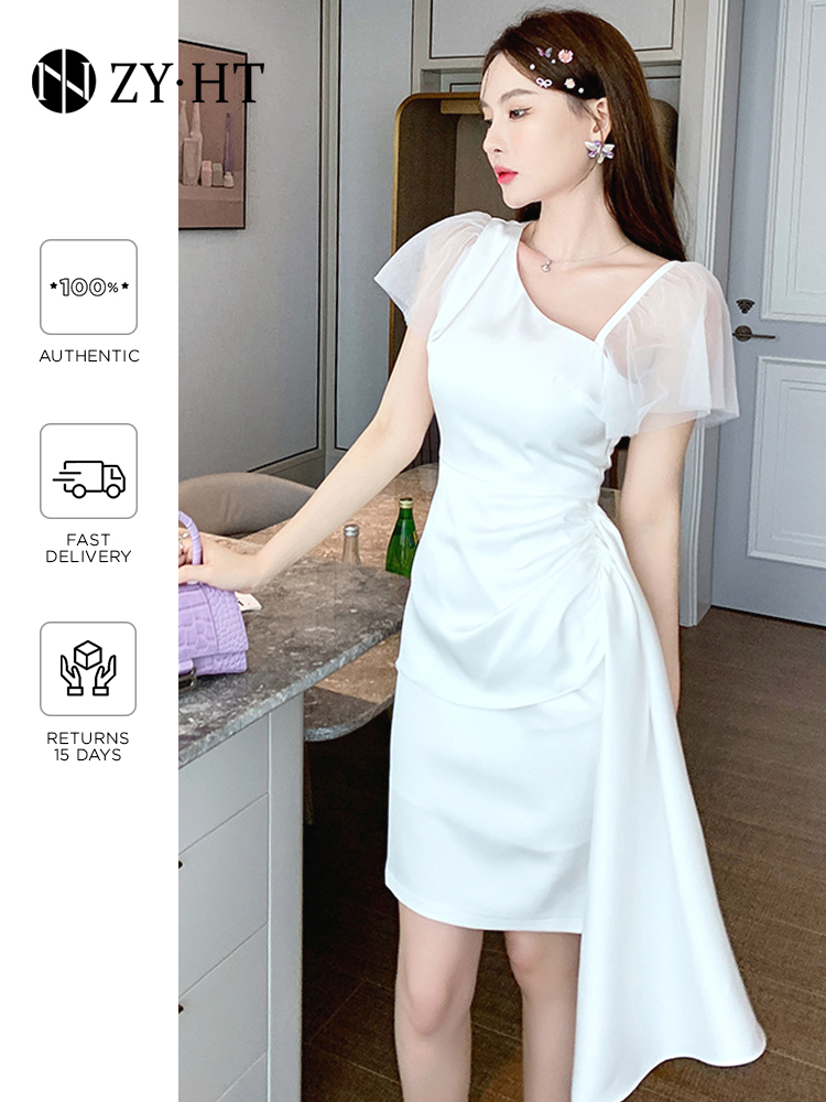 summer long dress plus size dress white dress for women casual dress sale  2022 formal dress for civil wedding dress korean style