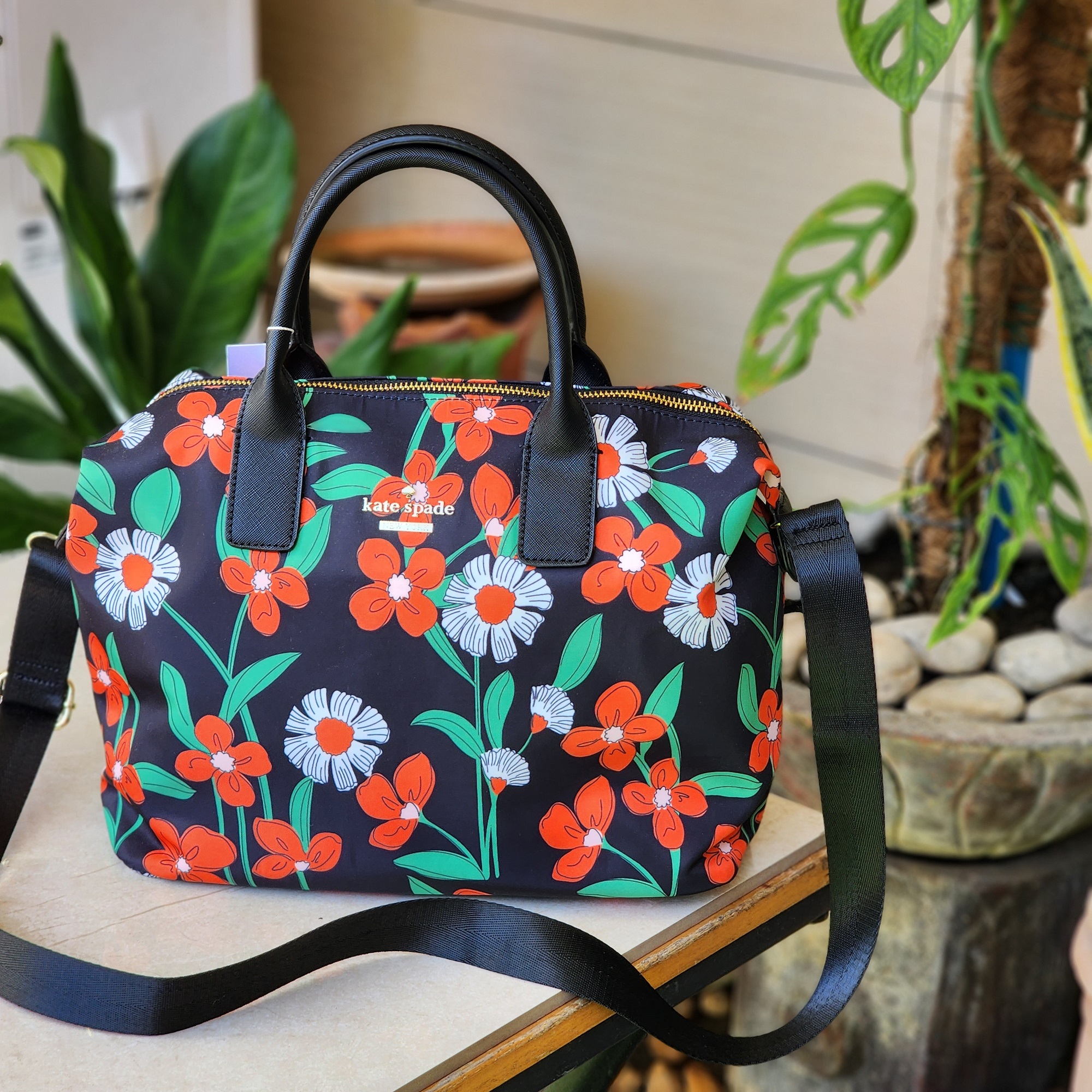 Kate spade floral sling bag sale