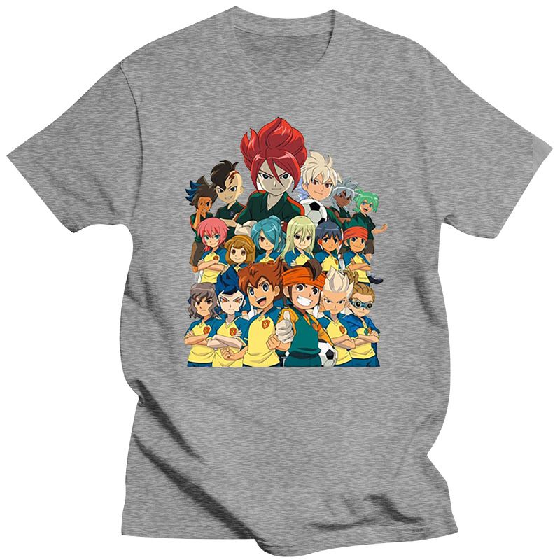 Inazuma Eleven GO 2 Chrono Stone T-Shirts Multi-style Short Sleeve