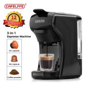 Cafelffe Multiple Capsule Coffee Machine - 19 Bar Espresso