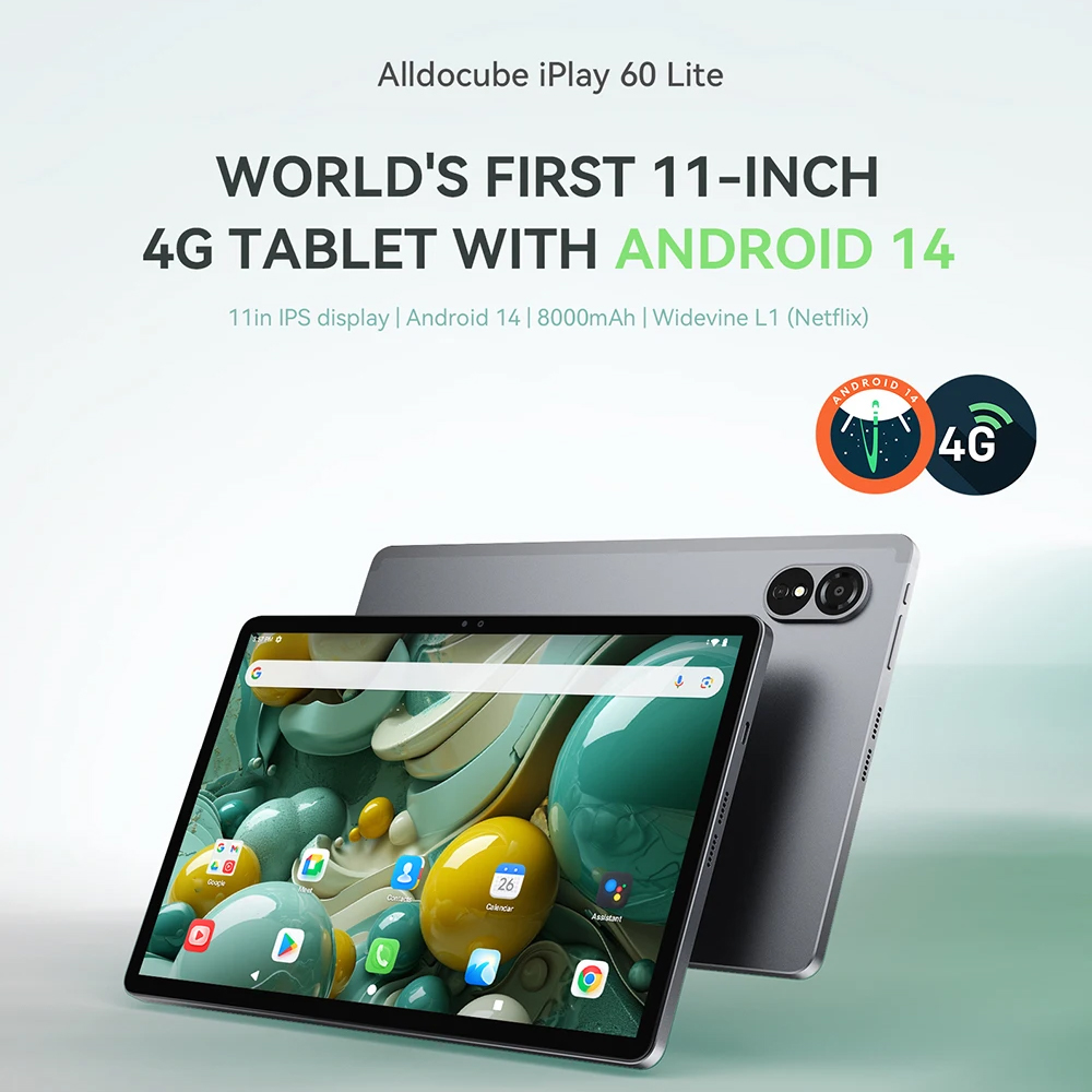 Alldocube iPlay 60 Lite Tablet | 4GB+128GB | Unisoc Tiger T606