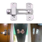 Stainless Steel Door Lock for Bathroom and Bedroom Security