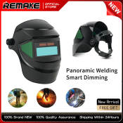 Solar-Powered Auto Darkening Welding Mask for Arc Welding and Grinding