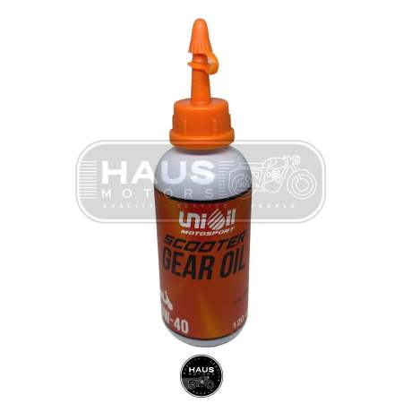 UNIOIL SCOOTER GEAR OIL MOTOSPORT 10W-40 120 ml