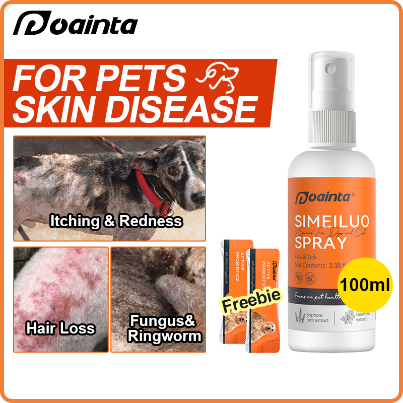 PUAINTA Antifungal Skin Spray for Dogs and Cats - 100ml