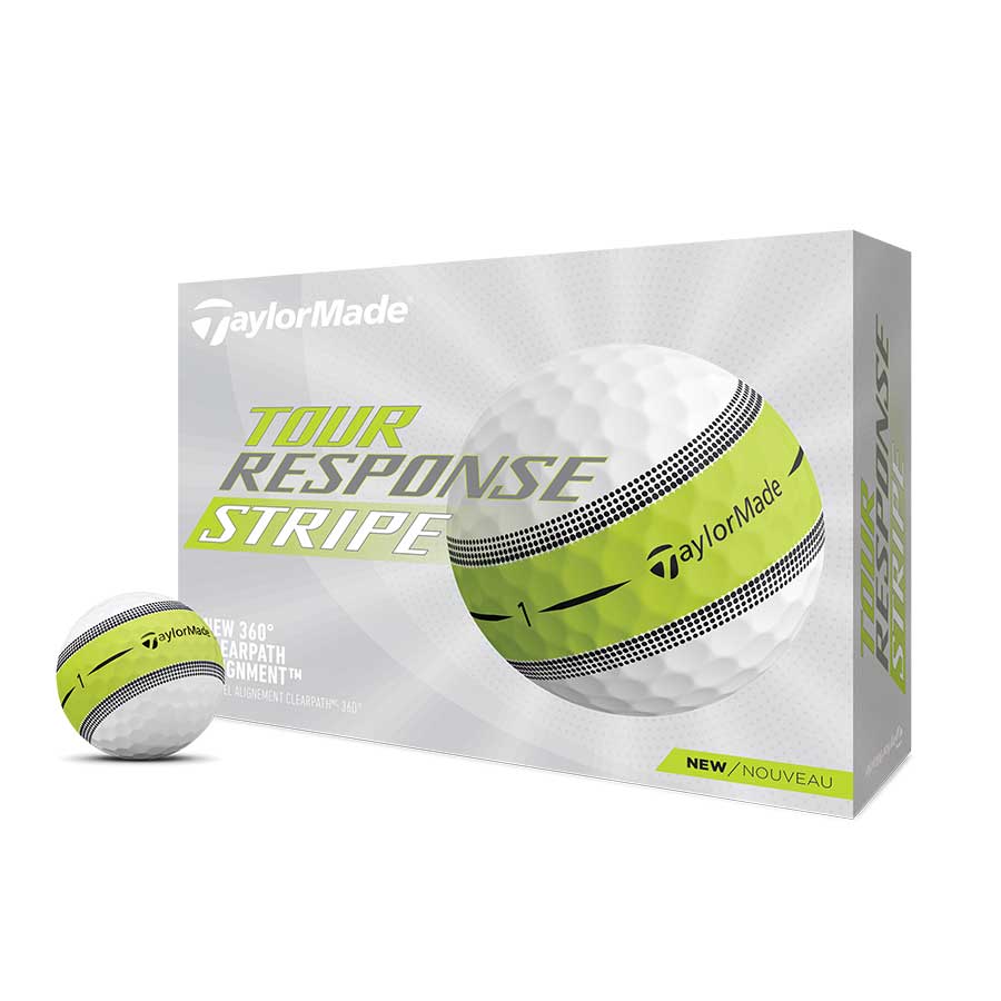 2023 TAYLORMADE Tour Response Stripe Golf Ball