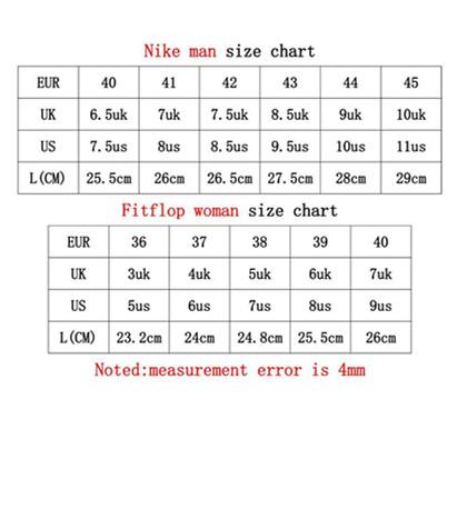 fitflop sizing chart