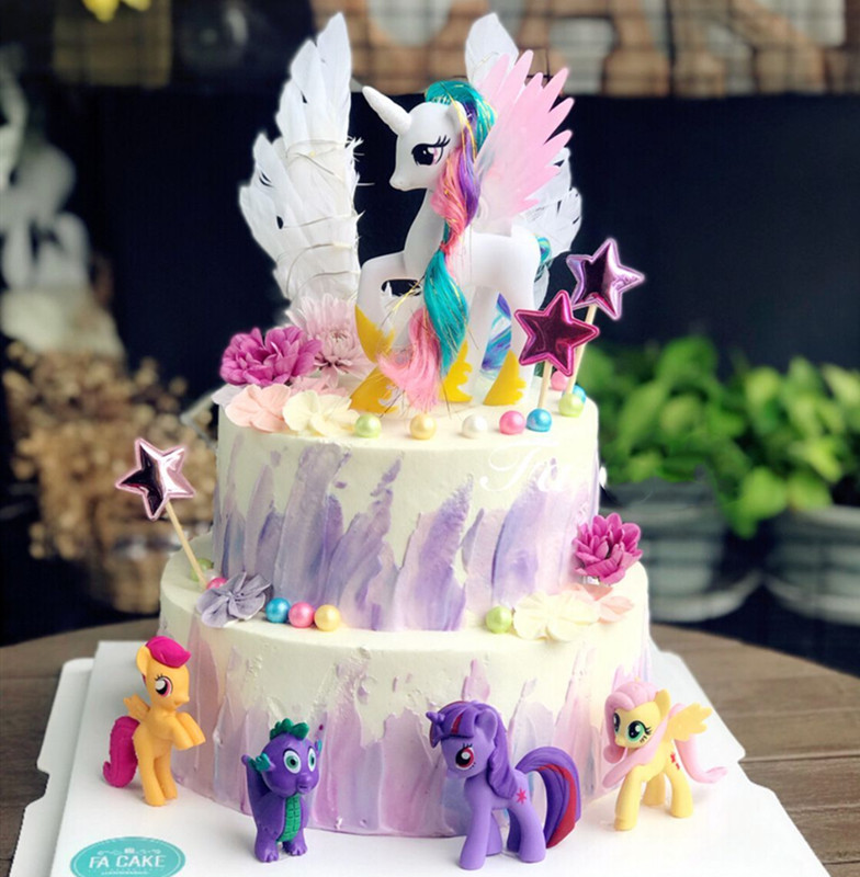 Fluttershy cake topper (My Little Pony) - Decorated Cake - CakesDecor