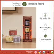 Yankee Candle 3 Mini Candle Birthday Gift Set, 3 Scents