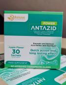 POWER ANTAZID: Natural Acid Indigestion Relief with Apple Flavor
