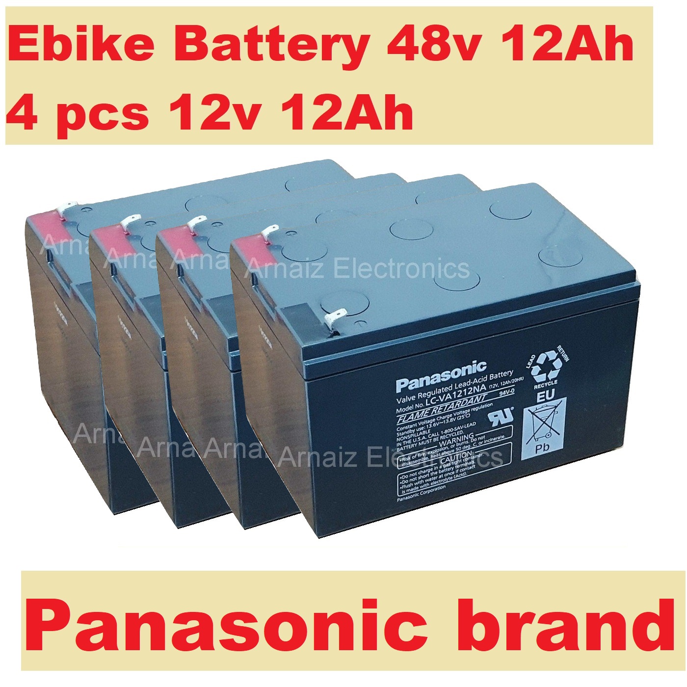 ebike 48v battery