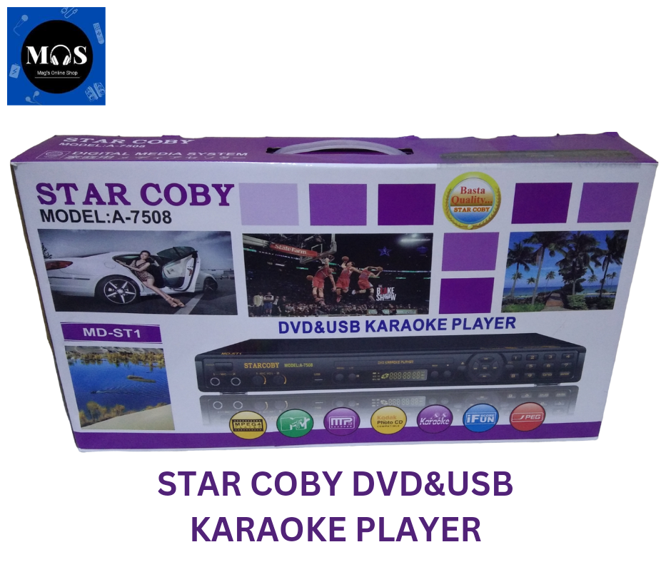 Lecteur DVD karaoke star star academi +micro + 5 dvd
