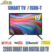 JMS 2268S 19" Smart TV with Bluetooth and ISDB-T