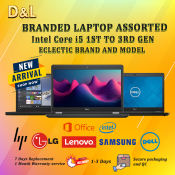 Refurbished Branded Laptop • i5 • 4gb • 500gb • Windows •