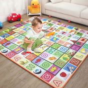 TJA Soft Baby Play Mat - Puzzle Crawling Rug for Kids