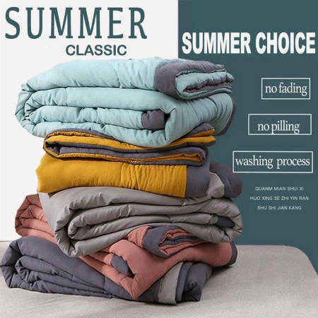 AVINAS Cotton Blanket - Single Size, Cool Bed Cover