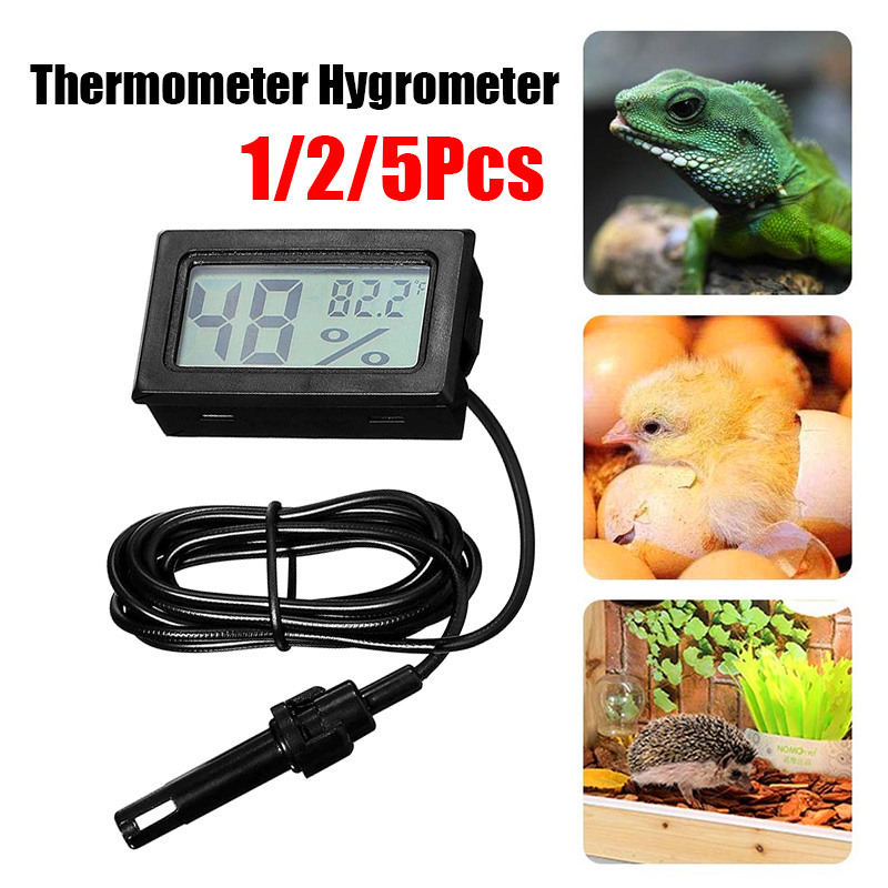 DIGITAL TEMPERATURE & HUMIDITY MONITOR THERMOMETER FOR HOME OR EGG  INCUBATORS 72397006132