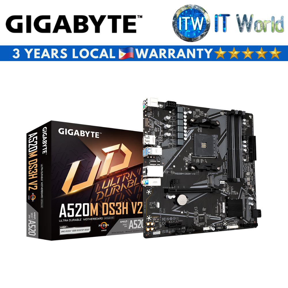 Gigabyte A520m Amd Ryzen 3200g Motherboard Gigabyte Ram Compatible