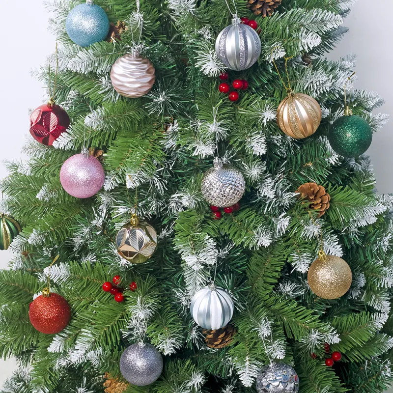 Christmas Party Tree Decor Snowman Snowflake Hanging Balls Bauble Home Ornaments