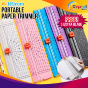 Officom A4 Portable Paper Trimmer with Extra Blades