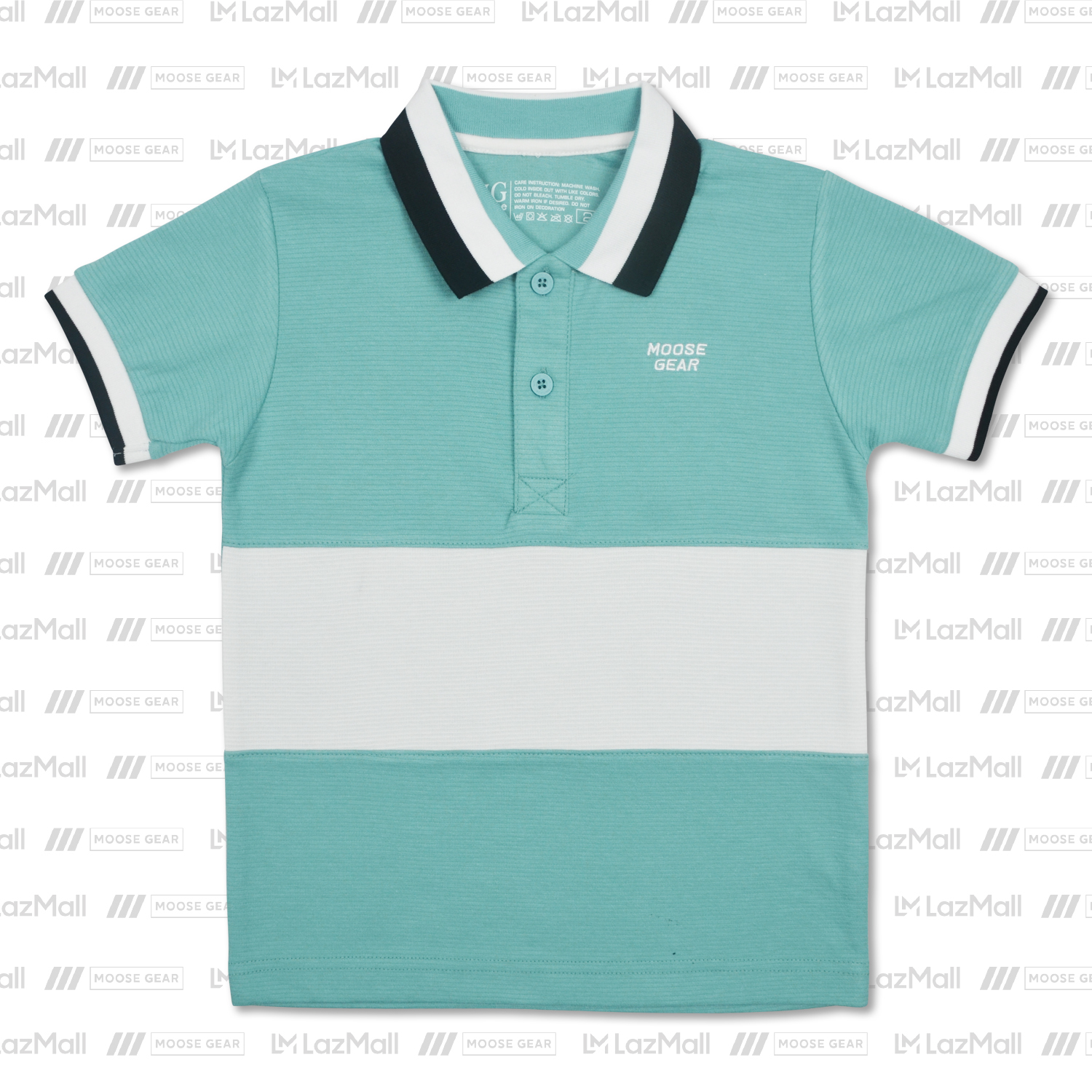 moose green polo shirt