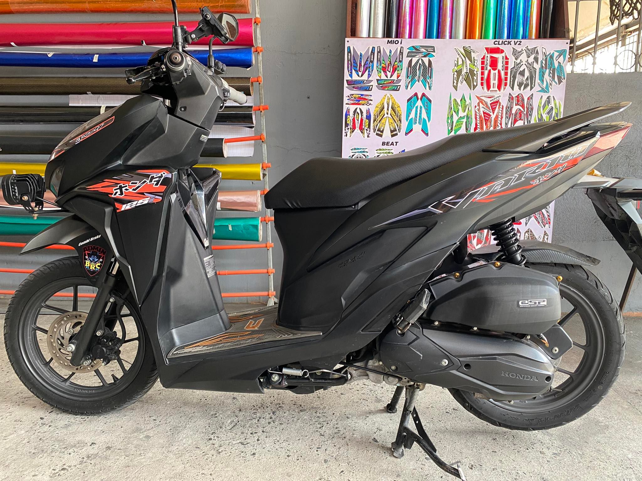 Honda Click Hayabusa V2 Honda Click 150I Sticker Limited Edition