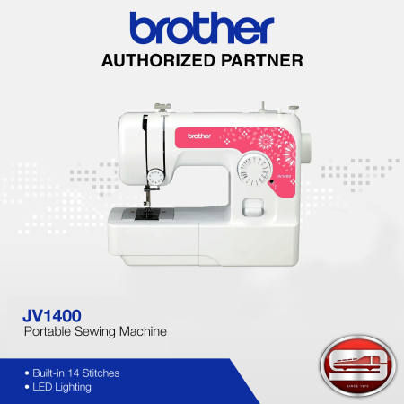 Brother JV1400 Sewing Machine 14 stitches