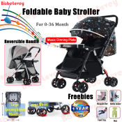 Babelovey Foldable Reversible Baby Stroller