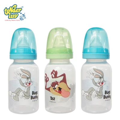 Looney Tunes 4oz Regular Neck Feeding Bottle Set of 3 (1)