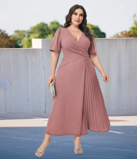 sachin and babi light blue dress Purple Plus Size Dresses – Ever-Pretty Plus main image 0