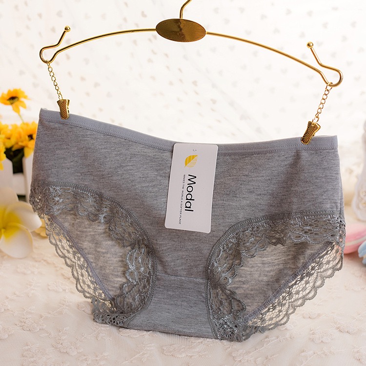Korean Women's Seamless Underwear Cotton Panty Lingerie 017
