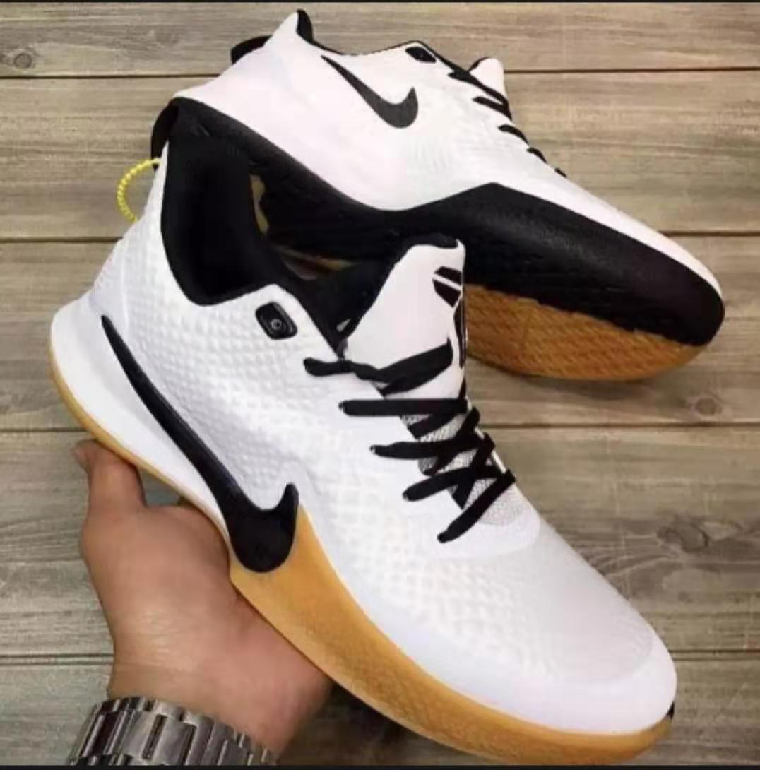 Shop White And Gold Shoes Kobe Online | Lazada.Com.Ph