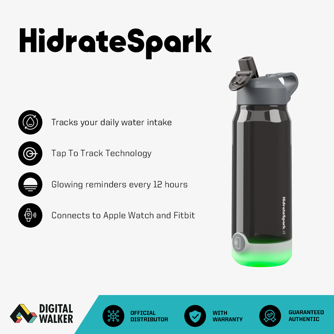 App Hidrate Spark Apple Watch Hidratespark Fitbit 2025