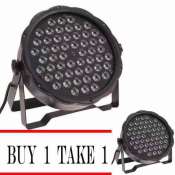 Buy 1 Take 1 60W 54 Led Flat Stage Light Rgb Par Light DMX512 Master Slave