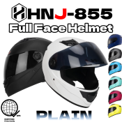 HNJ 855 Motorcycle Helmet with Black Visor