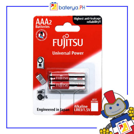 Fujitsu AAA Alkaline Battery 1.5V LR03 (Pack of 24)