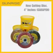 Sunrise Cutting Disc. 4 Inches / Per 25PCS Without Garapon & 50PCS. With Garapon