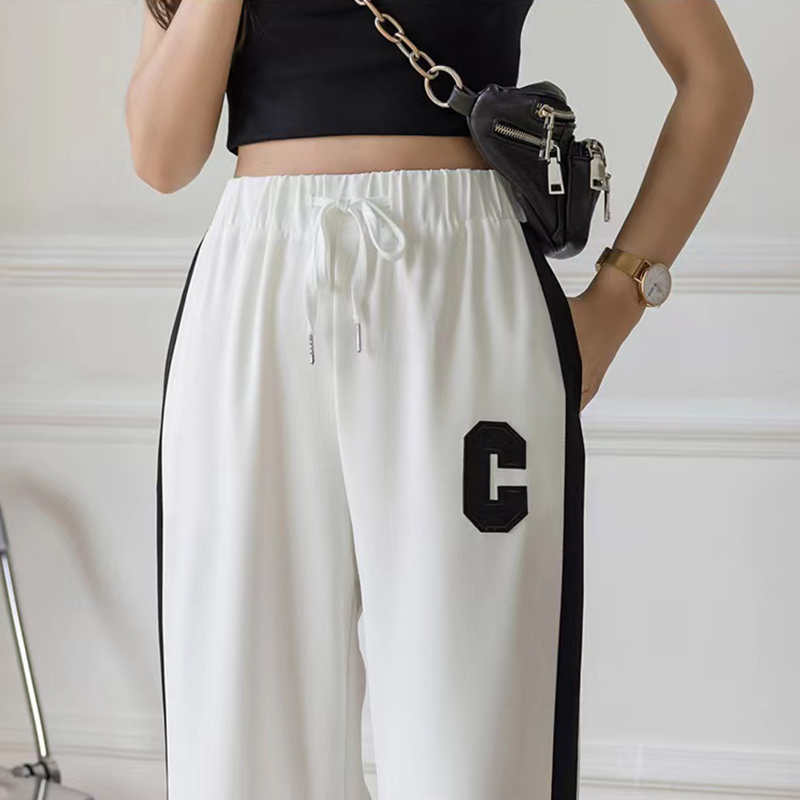 Womens jogger pants Korean joggers casual high waist pants