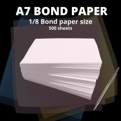 Cutsize A7 Bond Paper / Scratch Pad
