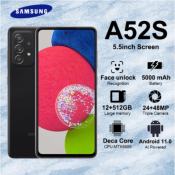 Samsung A52s 5G Smartphone - 512GB Large Capacity, HD Screen
