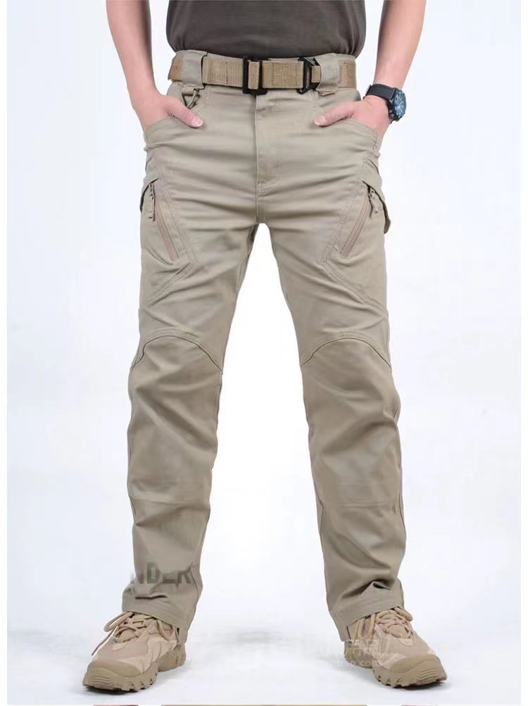 IX7 Men’s Tactical Pants Military Combat Straight-Leg Outdoor Work  Training Suit Pants