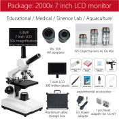 High-Definition Binocular Microscope with LCD Display (Brand Name: ProBio)
