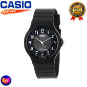 Casio MQ24 All Black Analog Quartz Watch for Men & Women