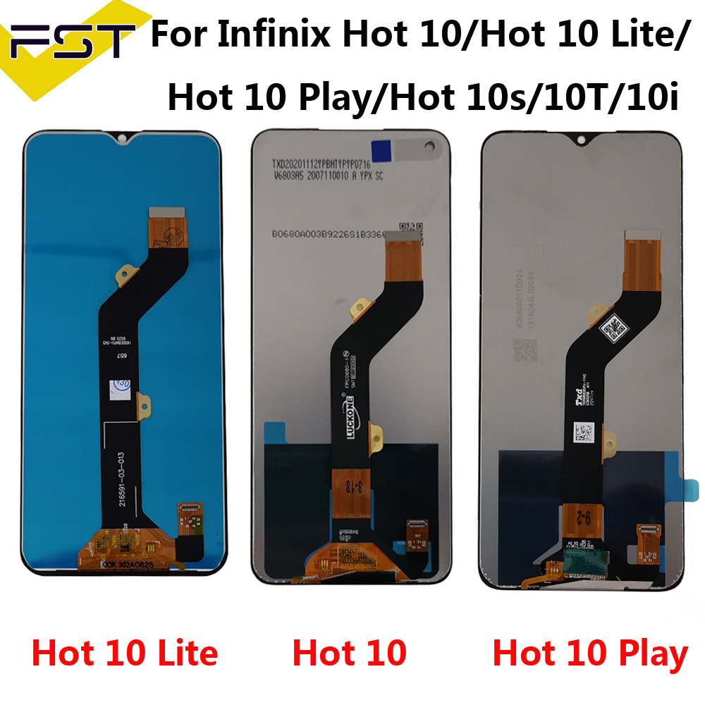 infinix hot 10 play ka display