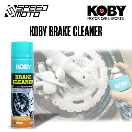 KOBY Brake Cleaner Spray - Universal Motorcycle and Car Degreaser