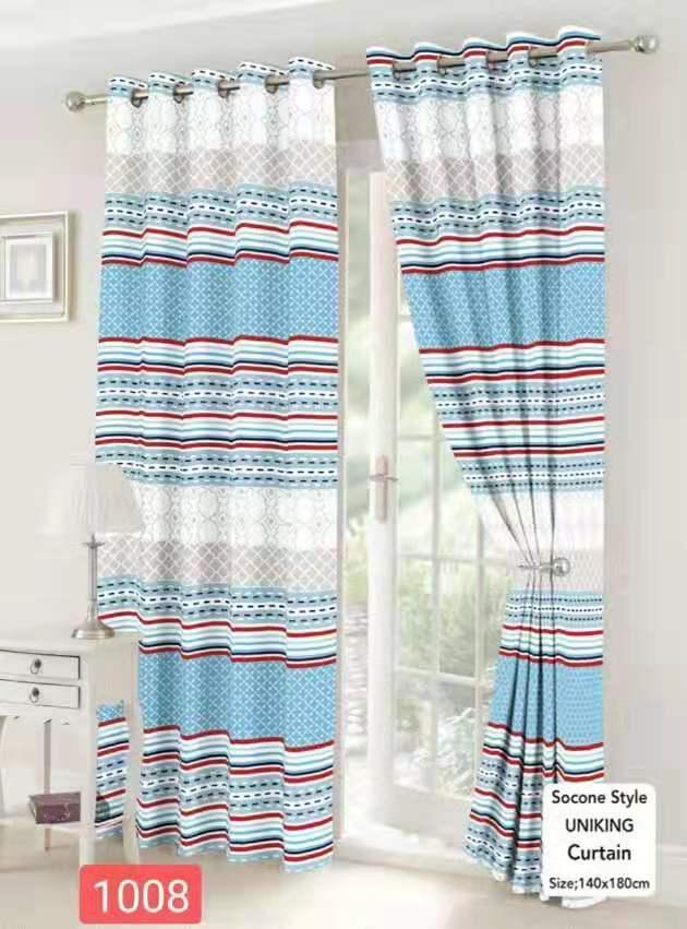 1pcs 140cmx180cm New Design Stripe Curtains For Window Door Room