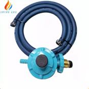 LPG Regulator with Hose and Clamp
