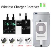 Universal Fast Wireless Charger Adapter for Samsung, Huawei, iPhone, Android