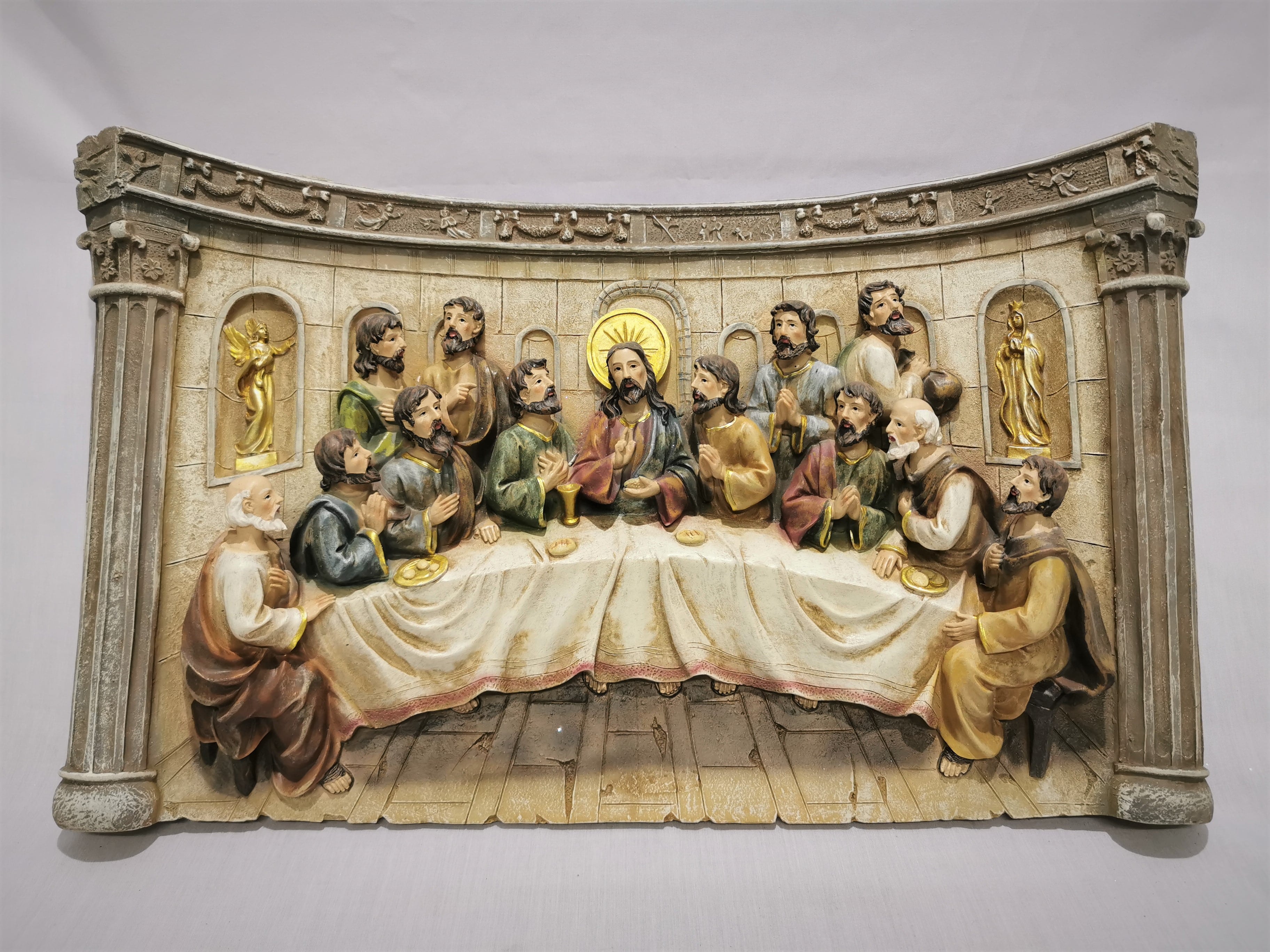 Last Supper of Jesus Christ canvas painting for living room dining room  home decor