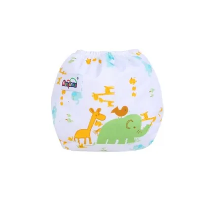 Newborn Baby Cartoon Adjustable Washable Cloth Diapers Pants(Insert sold separately) (9)